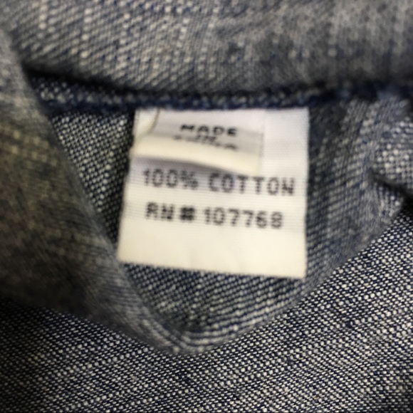 Sine Denim Zip Front Skirt Zipper Accent Waist Size 2 - Picture 6 of 6